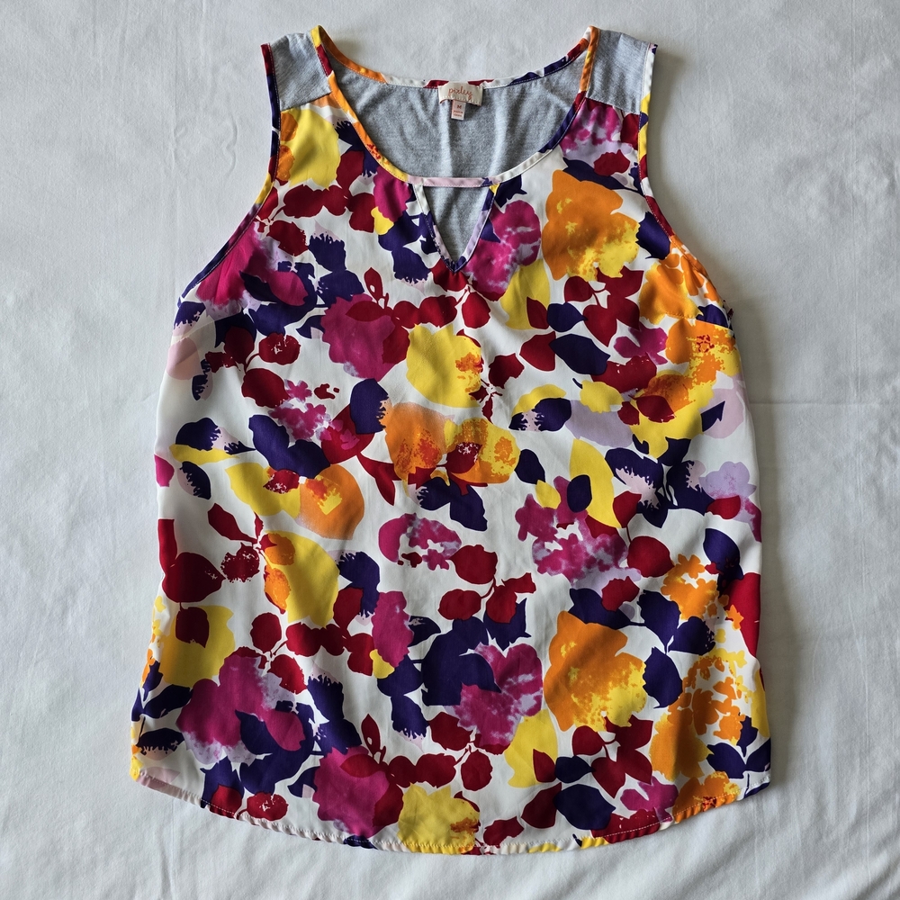 Pixley Multicolor Floral Tank Top
